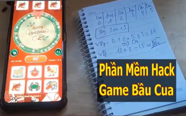 Dùng các phần mềm hack game bầu cua trên điện thoại