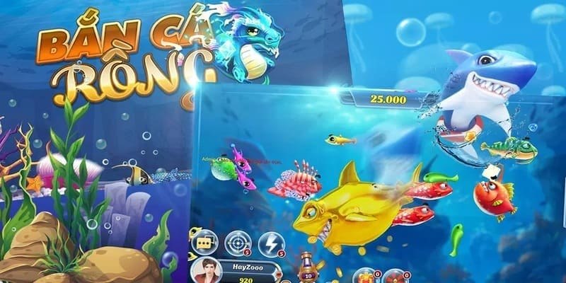 Một số dòng phổ biến khi bắn cá rồng đổi thưởng
